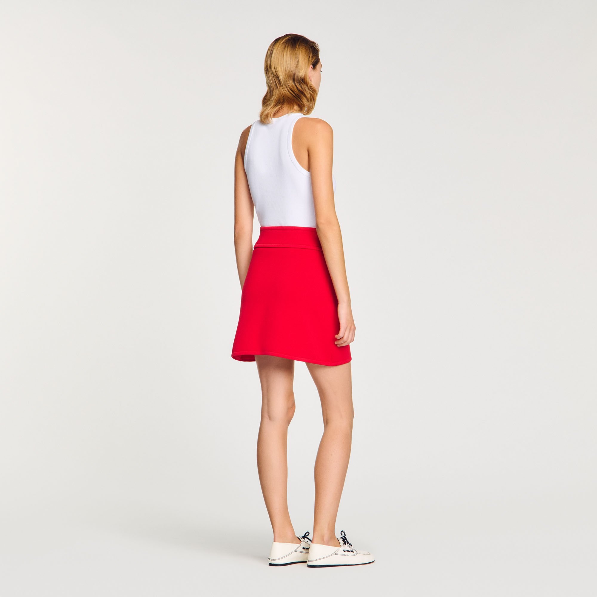 MINI KNIT SKIRT - 5