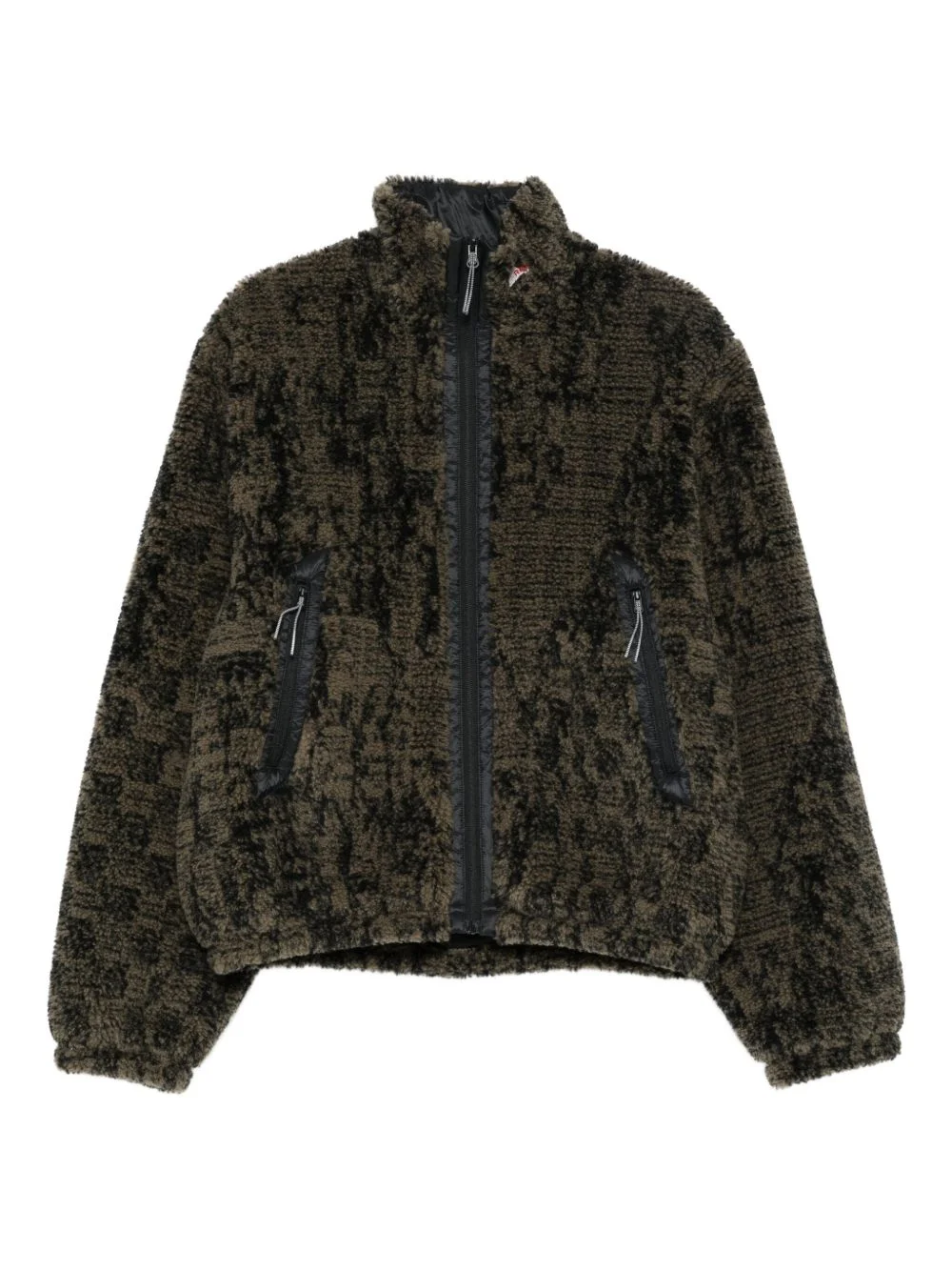 Ewe zip-front fleece jacket - 1