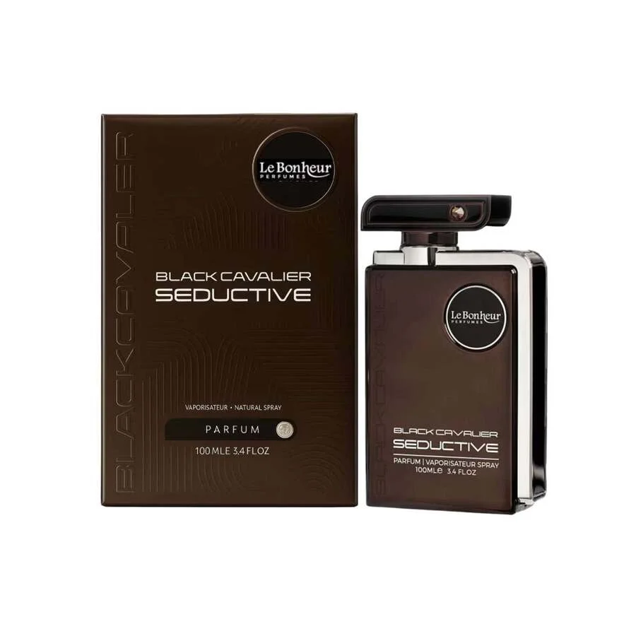 Le Bonheur Unisex Black Cavalier Seductive EDP Spray 3.4 oz Fragrances 6288002811037 - 1
