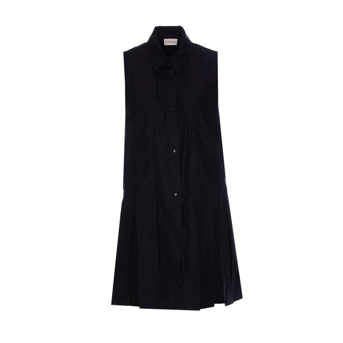 Moncler Women Cotton And Silk Mini Shirt Dress - 1