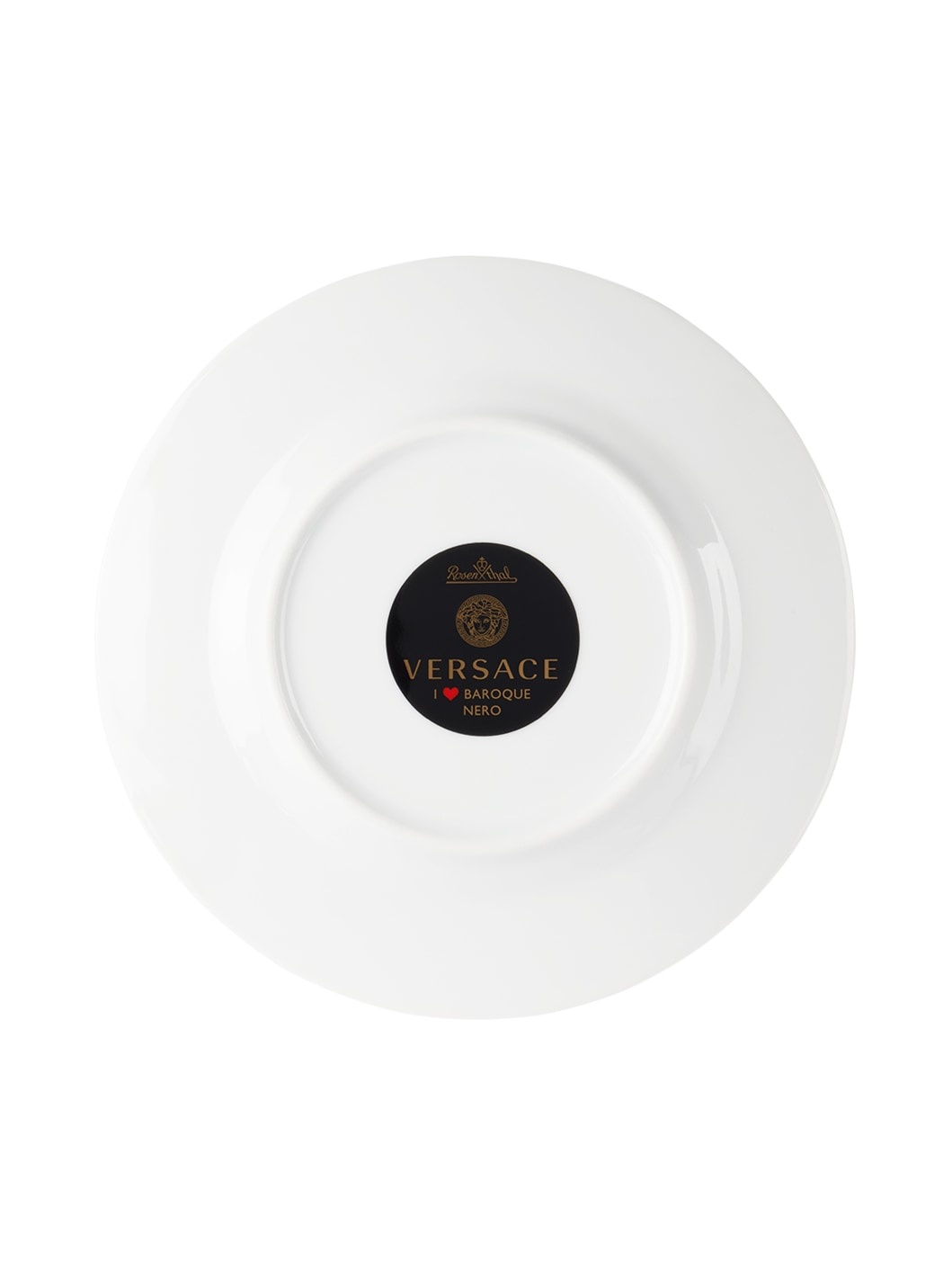 Black Rosenthal 'I Heart Baroque' Bread Plate - 2