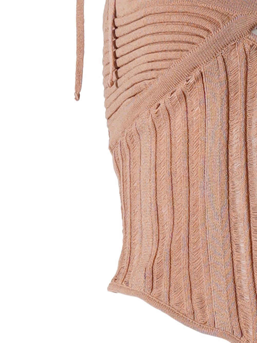 cut-out tank top - 3