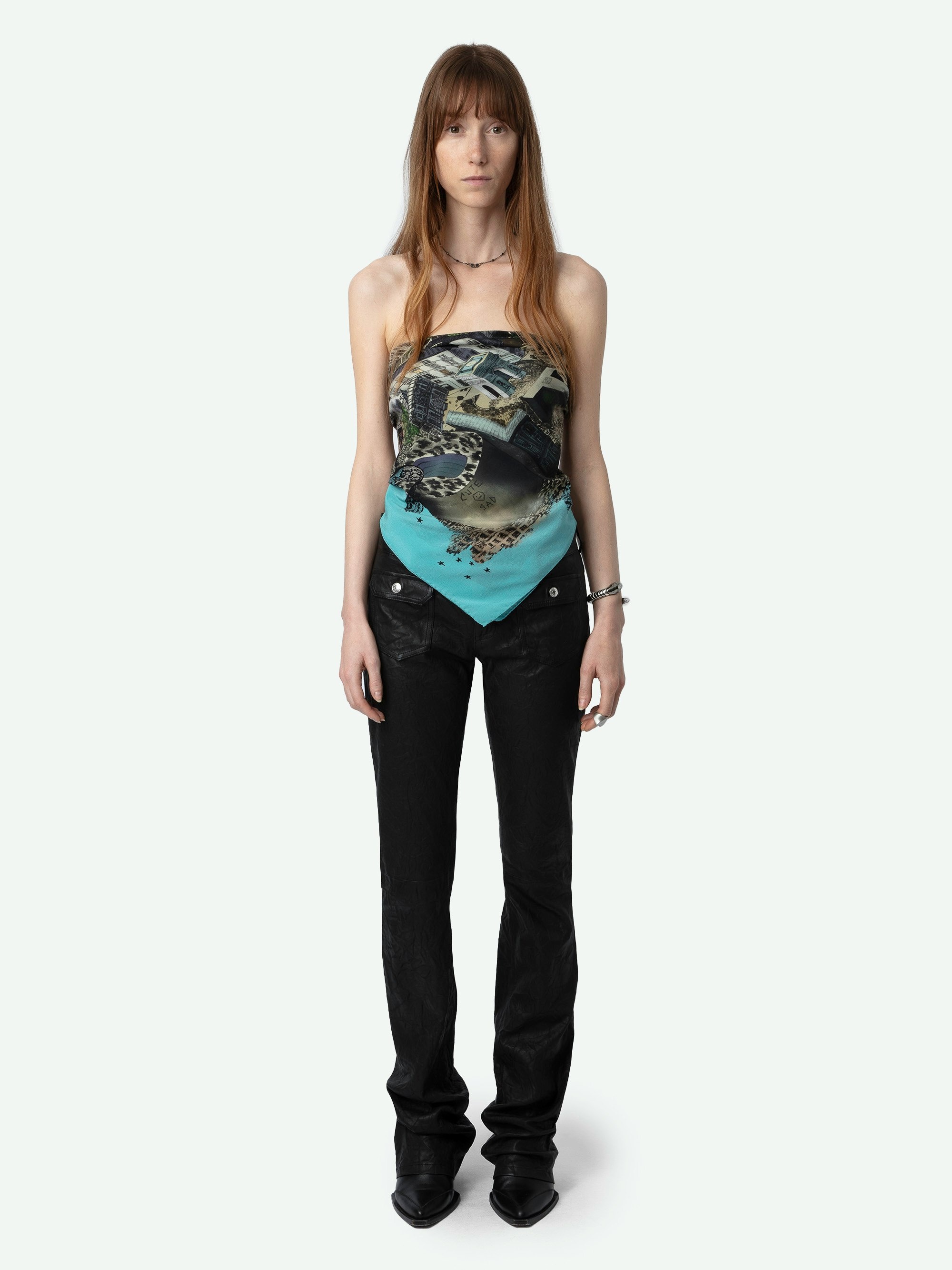 Blondie Silk Scarf - 5