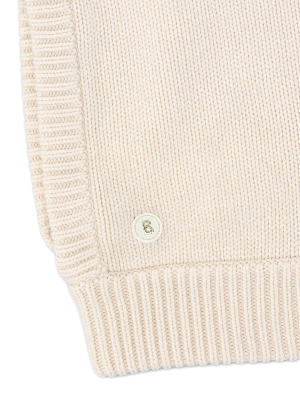 virgin wool blend knitted hat - 4