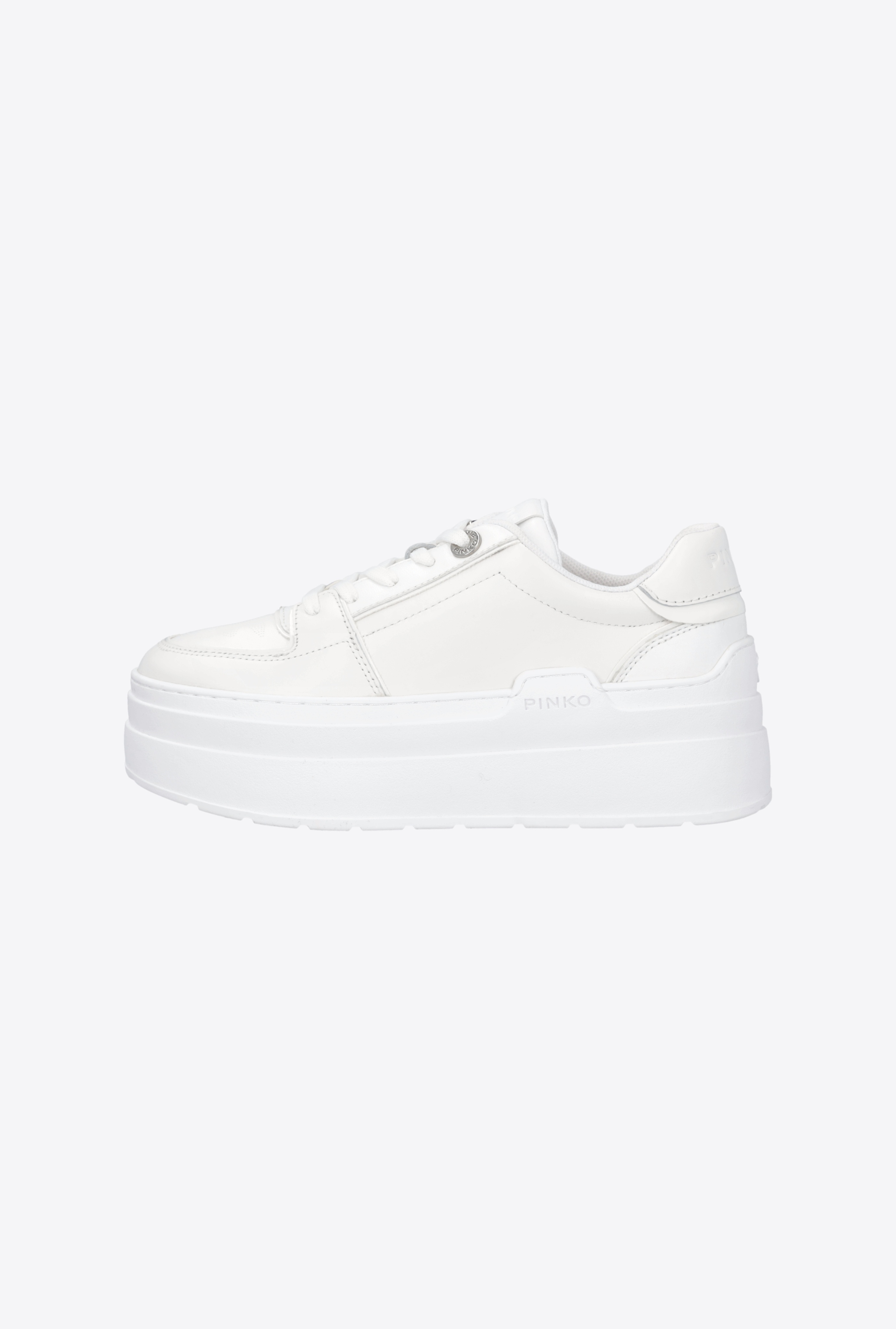 COLOUR-BLOCK PLATFORM SNEAKERS - 5