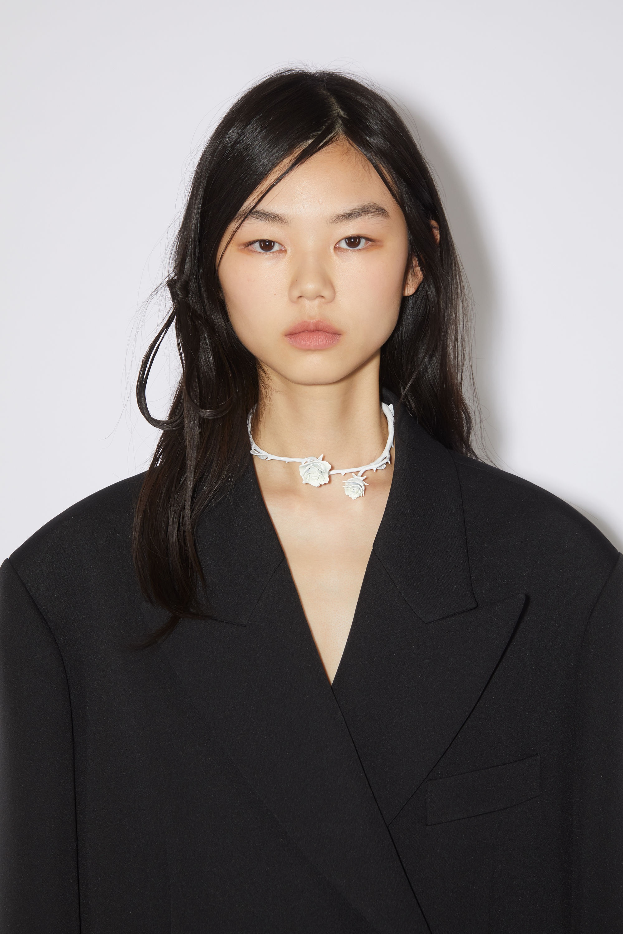 Double-breasted suit jacket - Black - 6