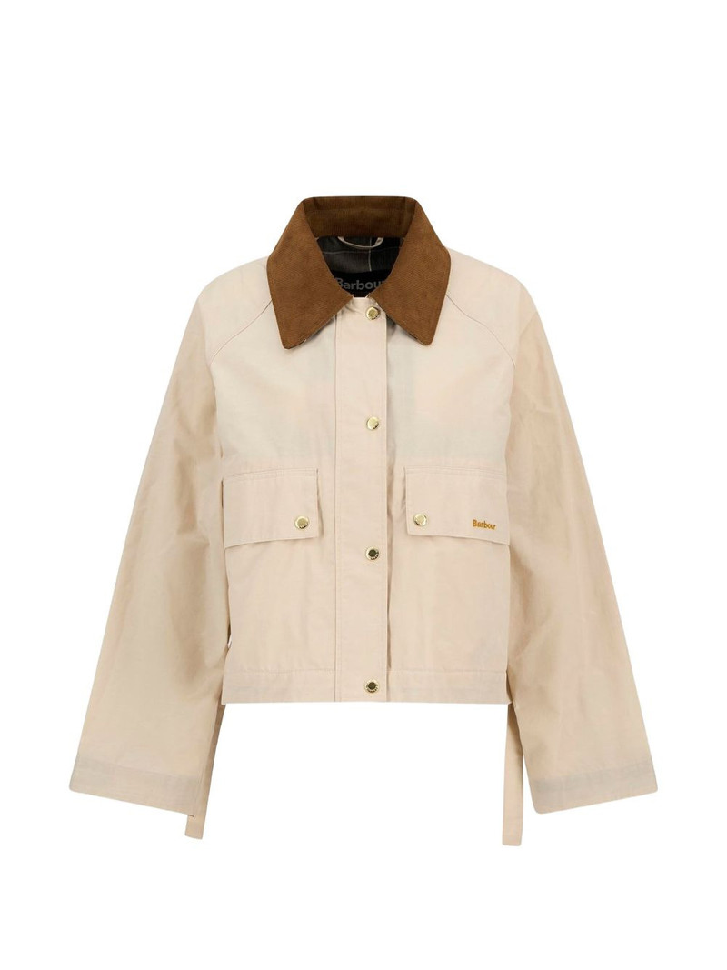 Medland corduroy-collar jacket 1