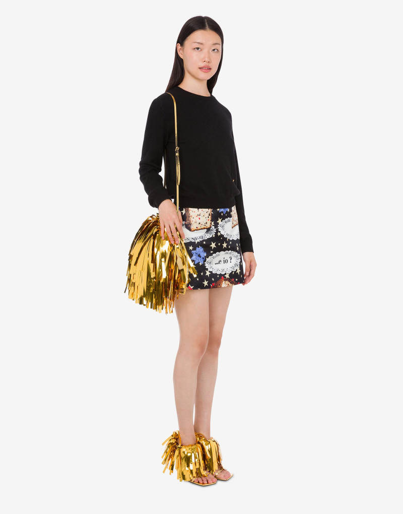 MIRROR EFFECT BUCKET BAG 4
