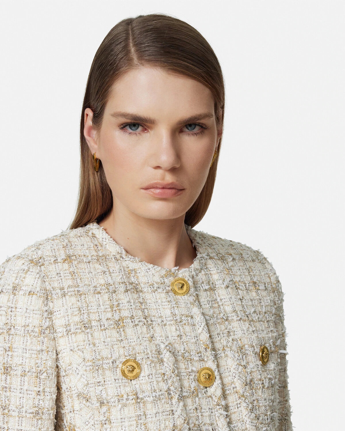 Tweed Cardigan Jacket - 3