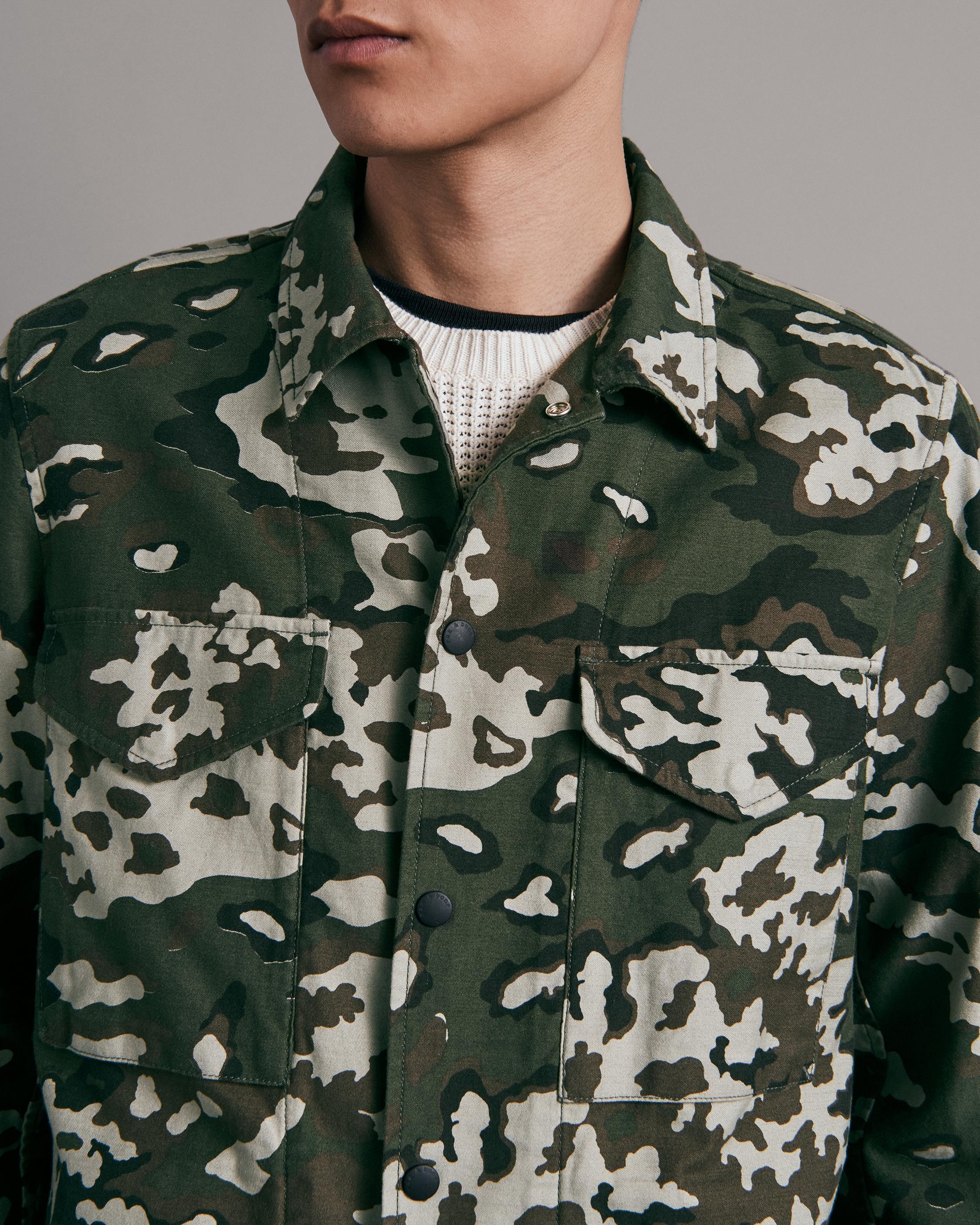 Flight Cotton Camo Jacket
Relaxed Fit Jacket - 6