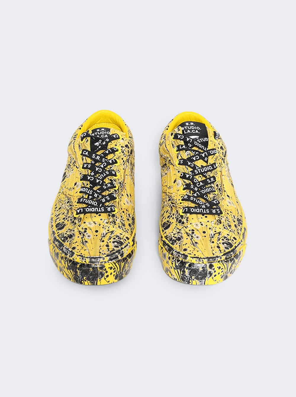 Otw X S.r. Studio. La. Ca. Old Skool 36 Vibram Sneakers Laca Marbled Yellow - 3