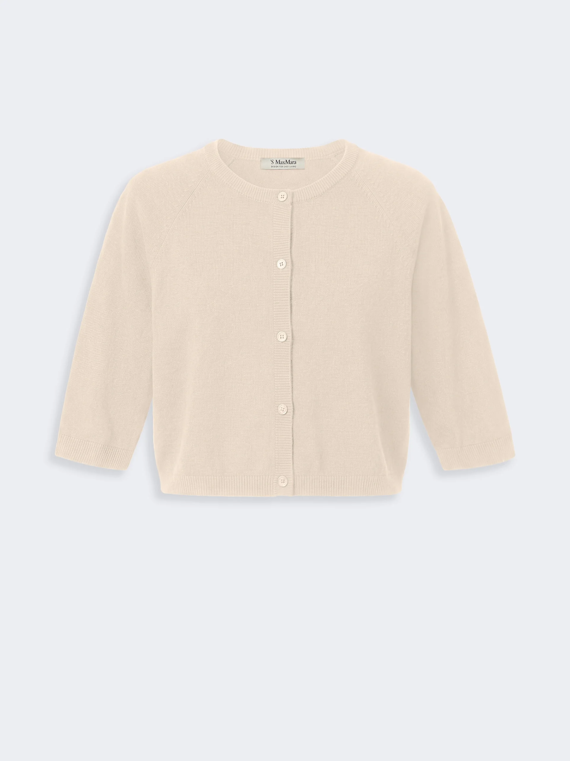 CLASSI Cotton, silk and cashmere shrug - NATURAL - 1