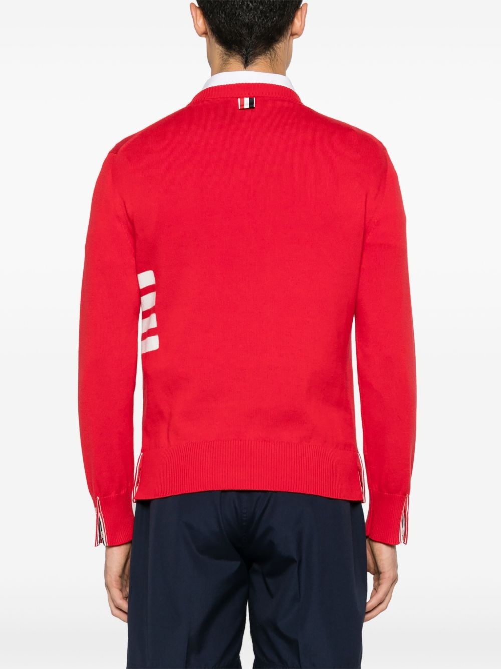 4-Bar cotton jumper - 4