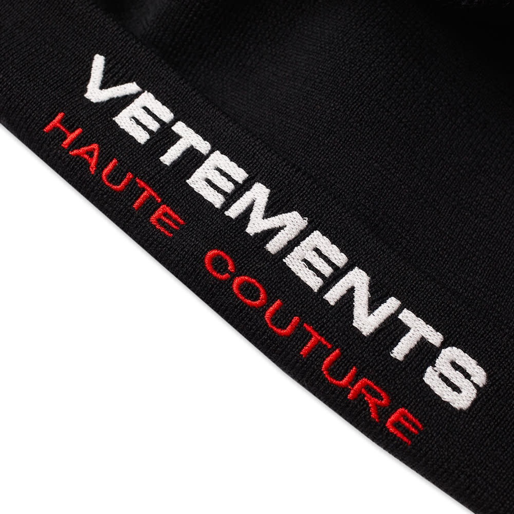 VETEMENTS Haute Couture Beanie - 2