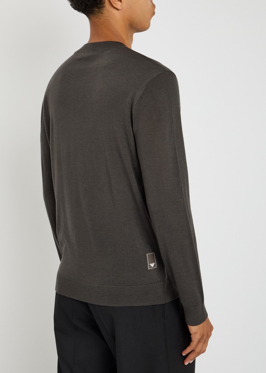 Emporio Armani Travel Essential Fine-knit Jumper - 3