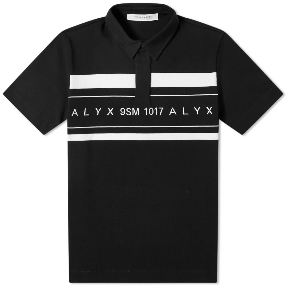 1017 ALYX 9SM Logo Striped Polo - 1