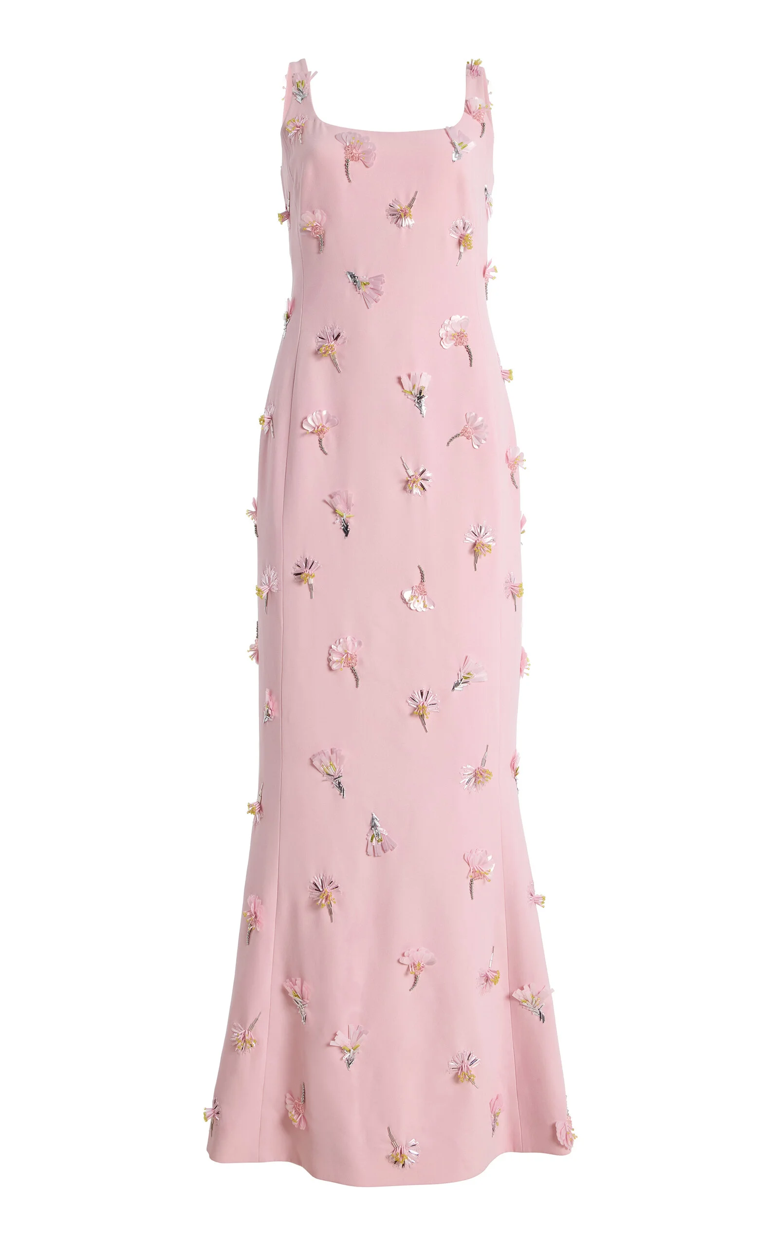 Briella Embellished Crepe Gown pink - 1