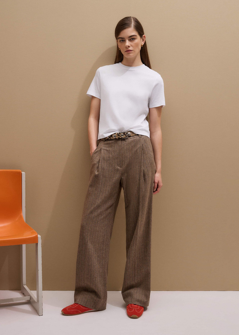 Pleat Tapered Trouser 7