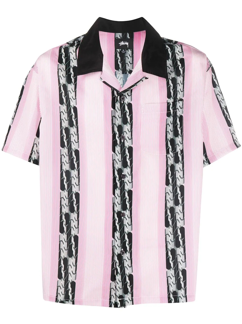 Deco Striped-print shirt - 1