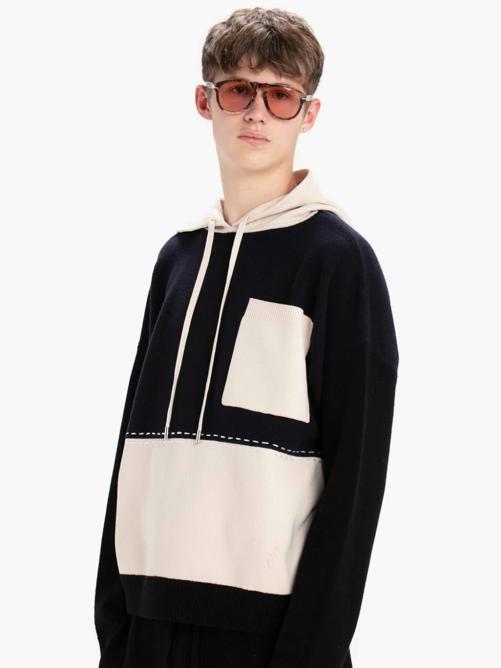 COLOURBLOCK HOODIE - 5