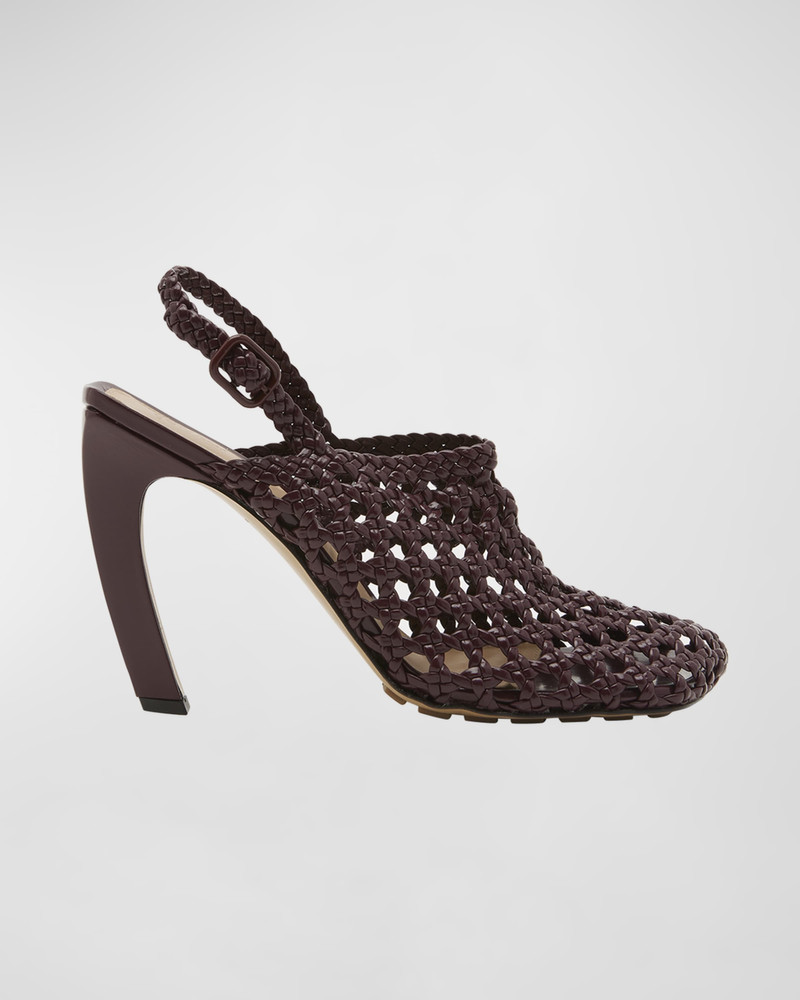 Jimbo Braided Slingback Pumps - 1