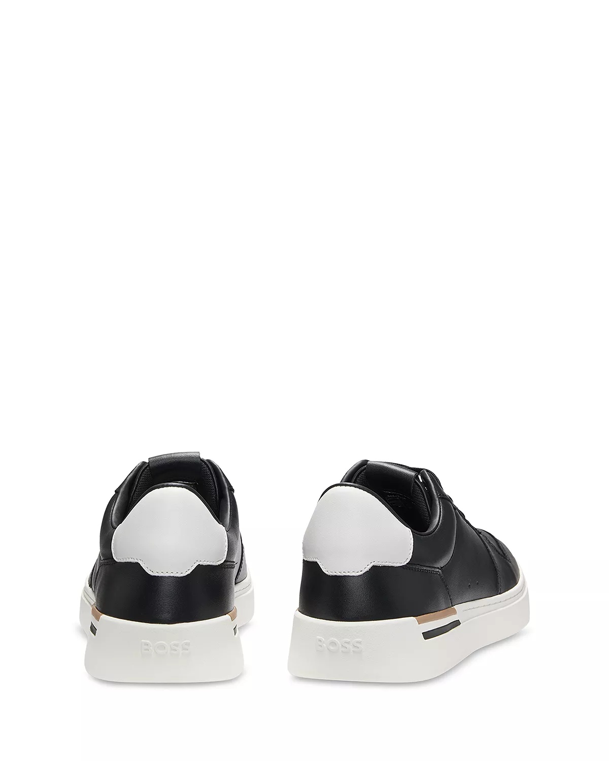 Men's Leather Lace Up Sneakers - 4
