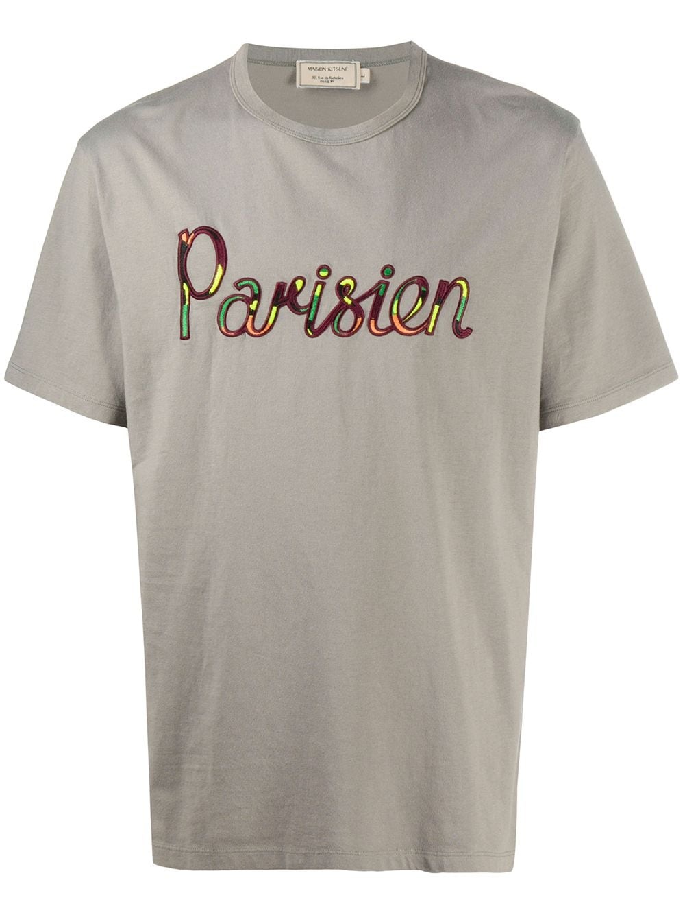 Parisien embroidered T-shirt - 1