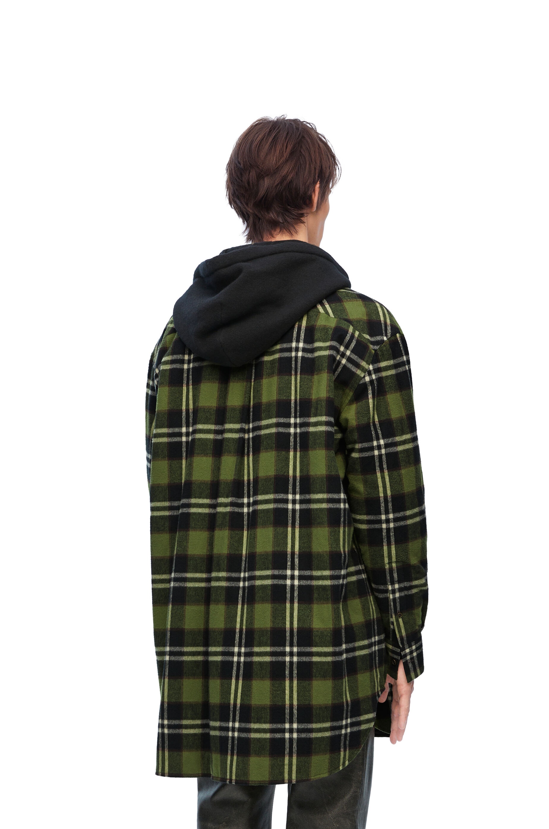 Padded overshirt in cotton - 4