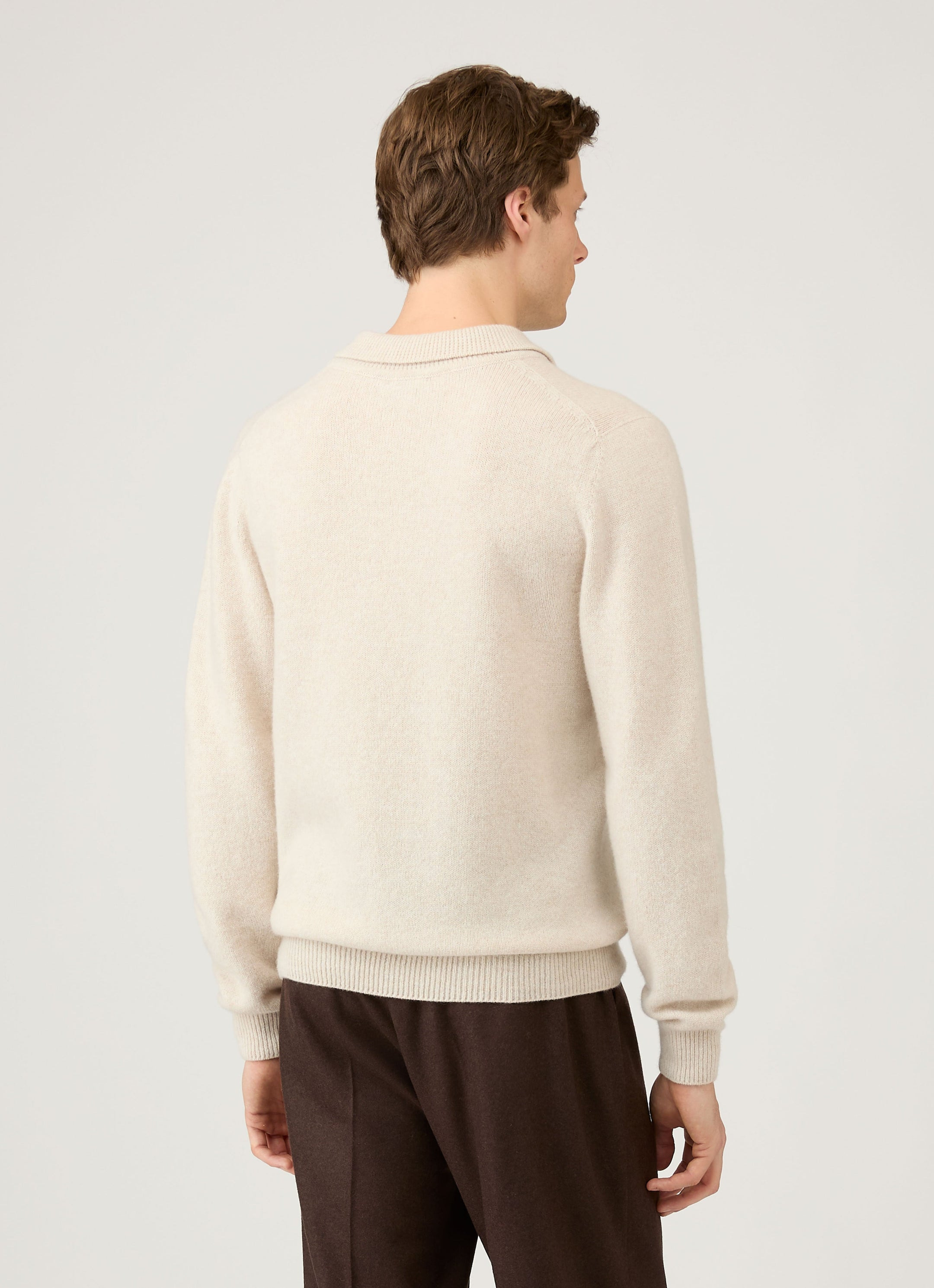 Lambswool Polo Shirt - 5