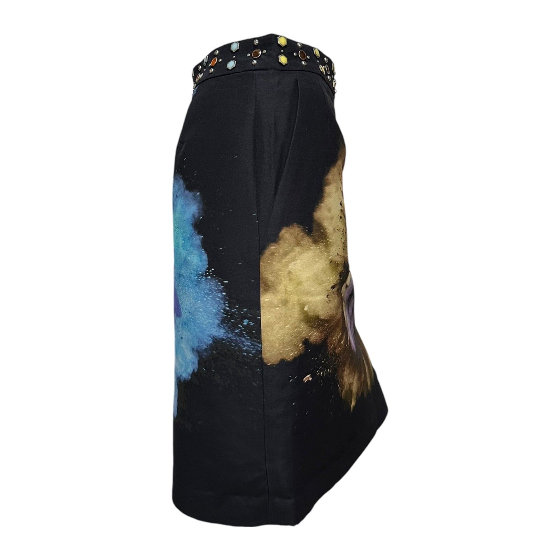 UNDERCOVER Spring Summer 2016 "Greatest" Flower Print Studs Skirt - 3