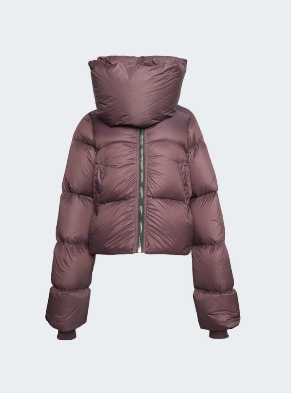 Funnel Neck Down Jacket Amethyst - 1