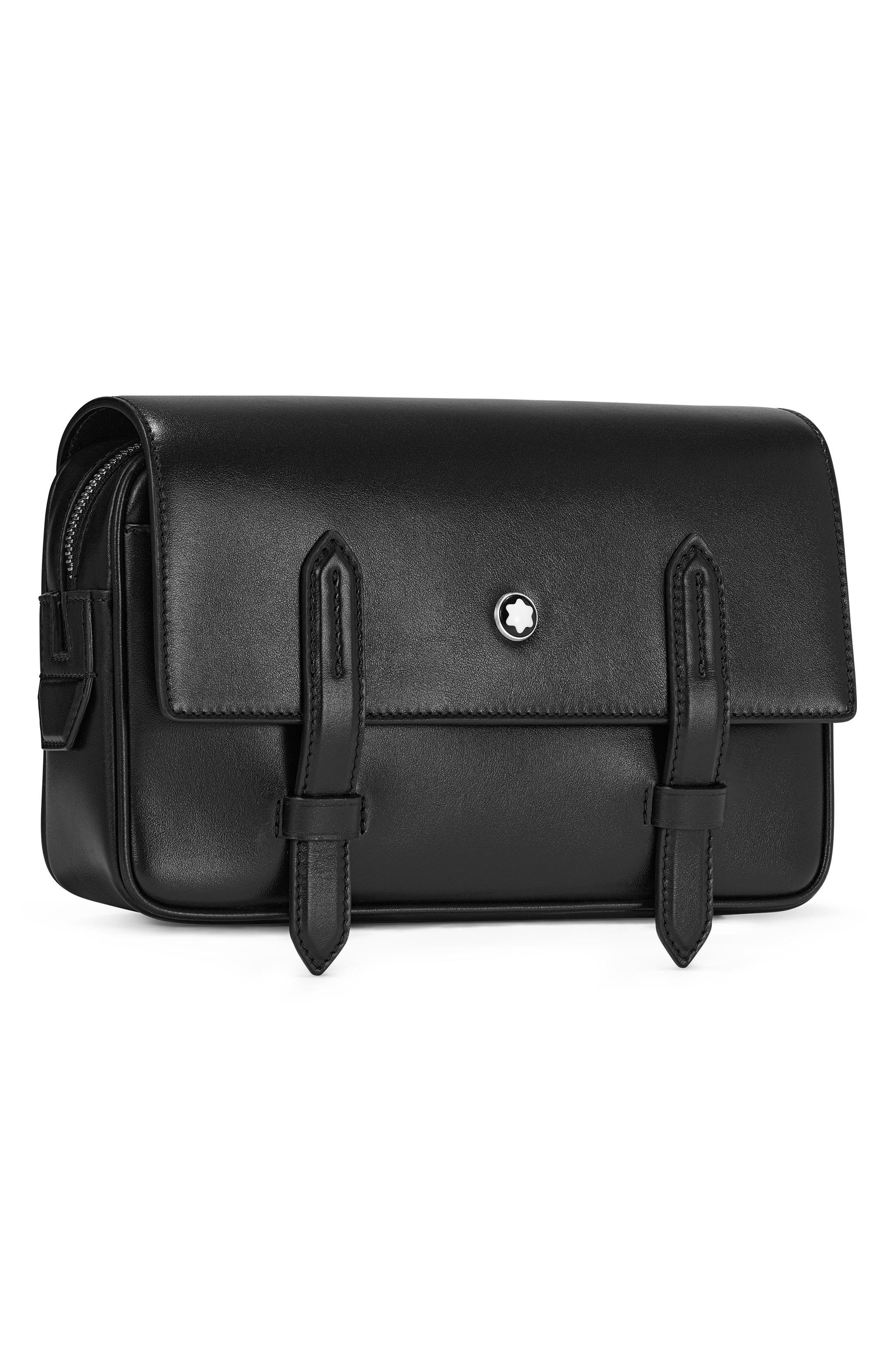 Montblanc Meisterstück Messenger Bag in Black at Nordstrom - 3