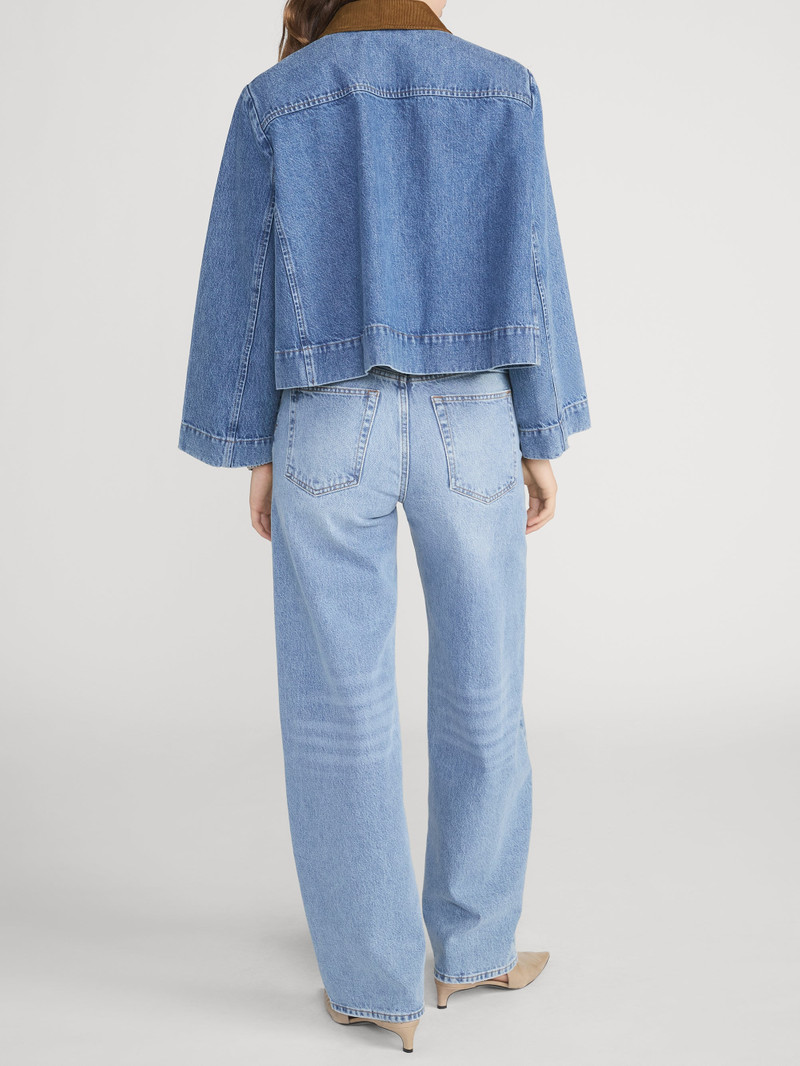 The Mini Denim Swing Jacket 5