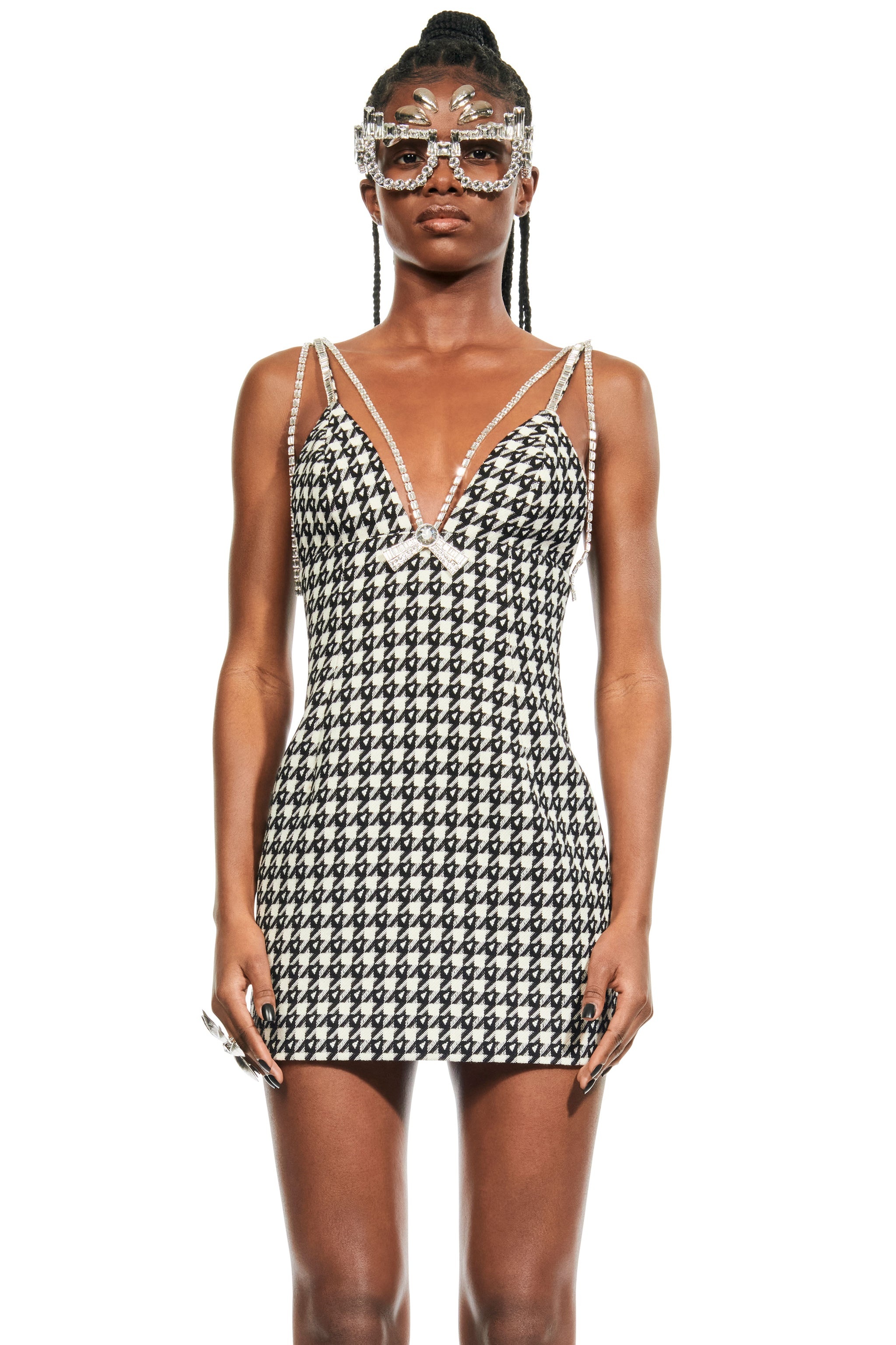 DECO BOW MINI DRESS - 1