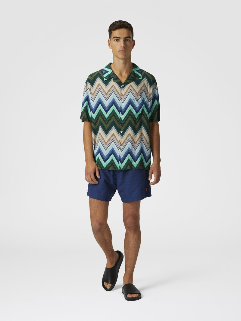 Missoni Tonal zigzag swim trunks outlook