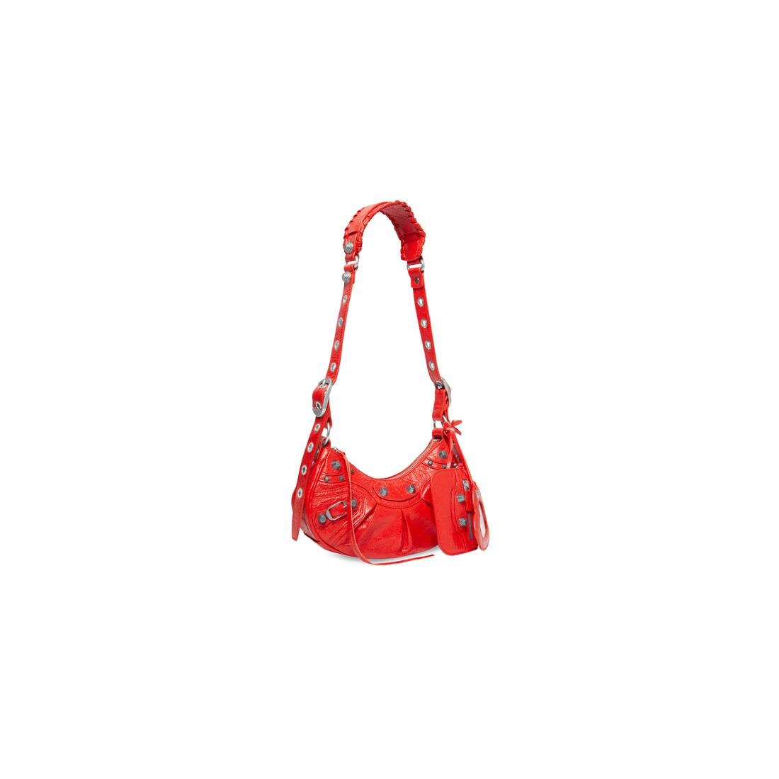Women's Le Cagole Xs Shoulder Bag in Red - 5