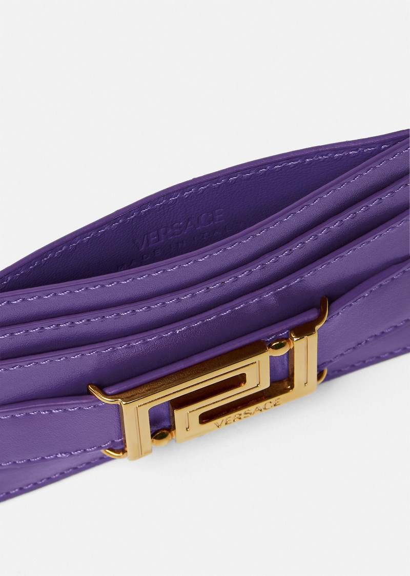 VERSACE Greca Goddess Card Holder outlook