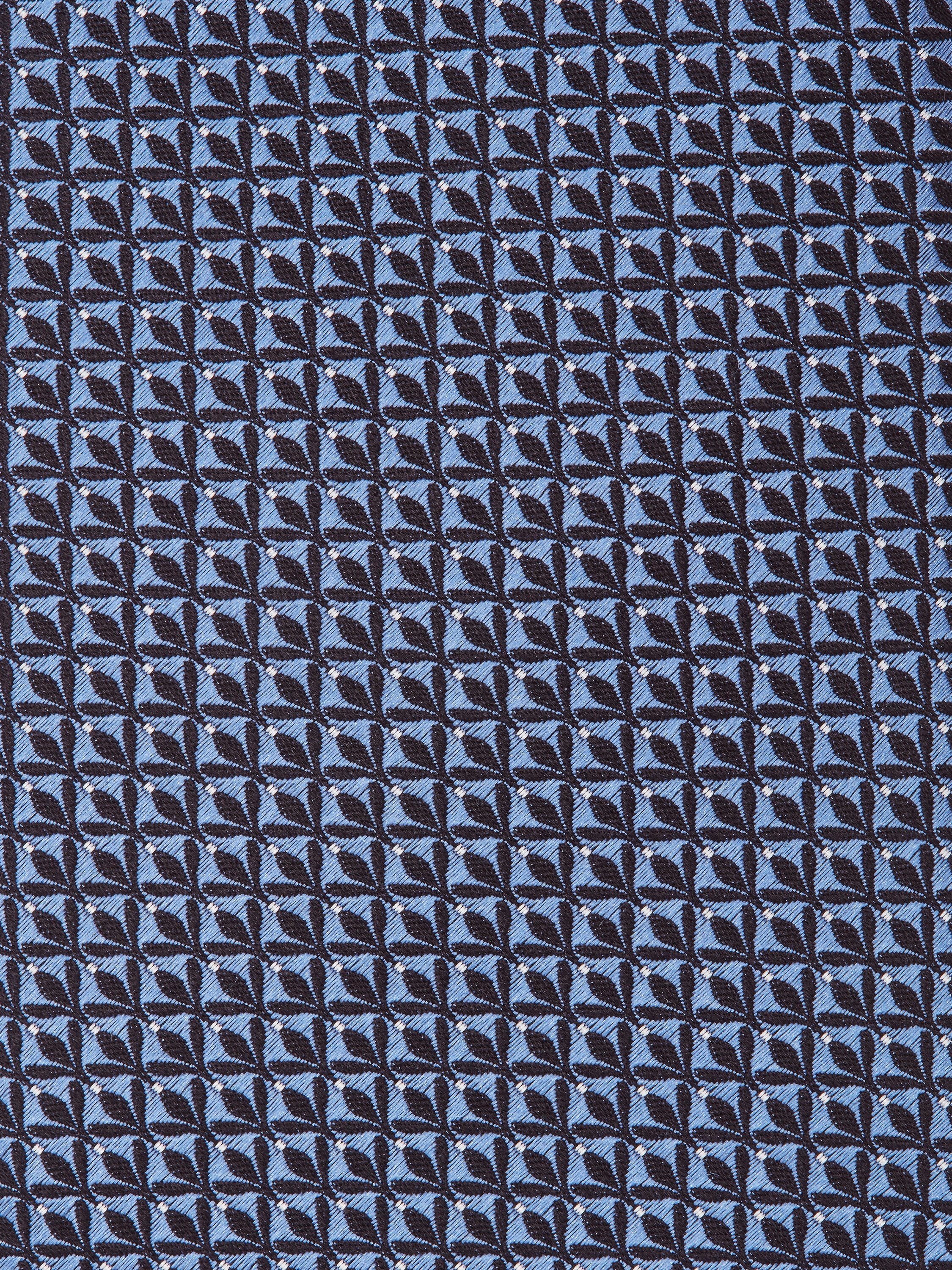LIGHT BLUE CENTO FILI SILK TIE - 2