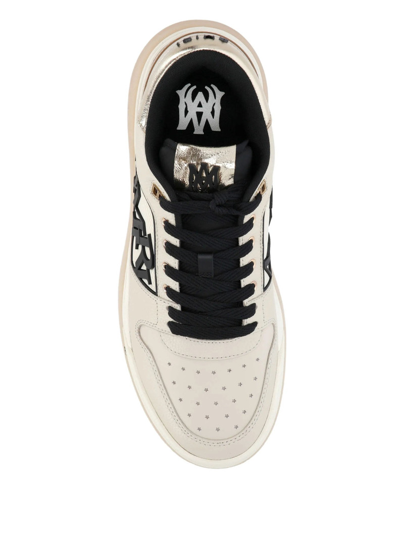 AMIRI Amiri Logo Leather Trainers outlook