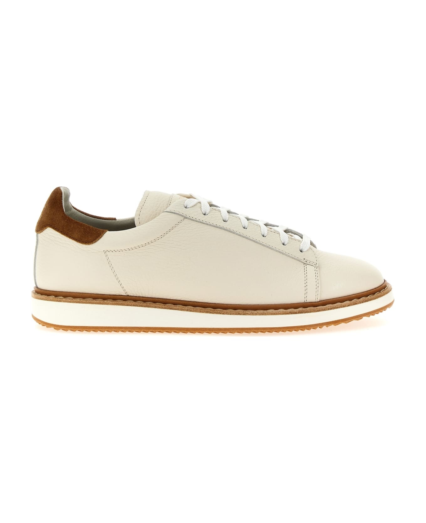 Suede Runner Sneaker Shoe With Wool Inserts - 1