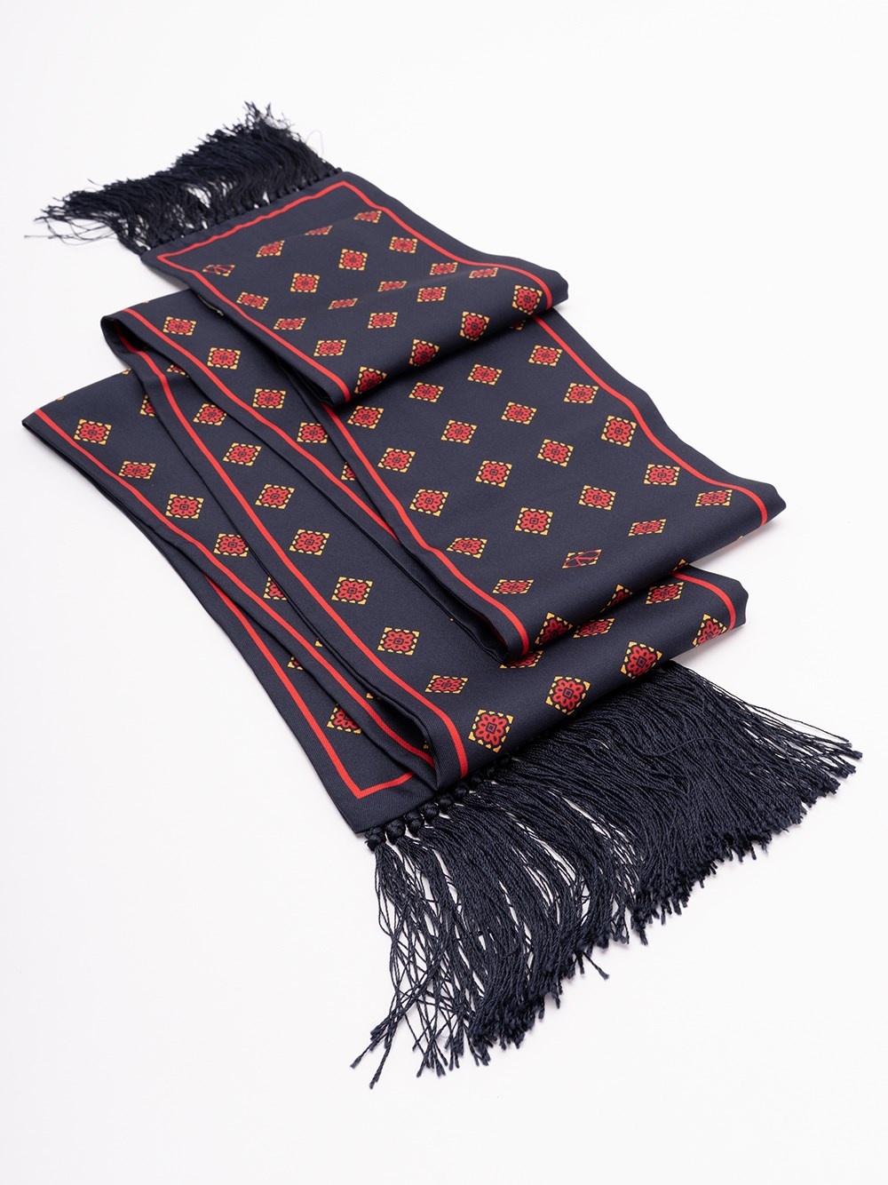 `Opticool` Print Silk Scarf Bandeau - 3