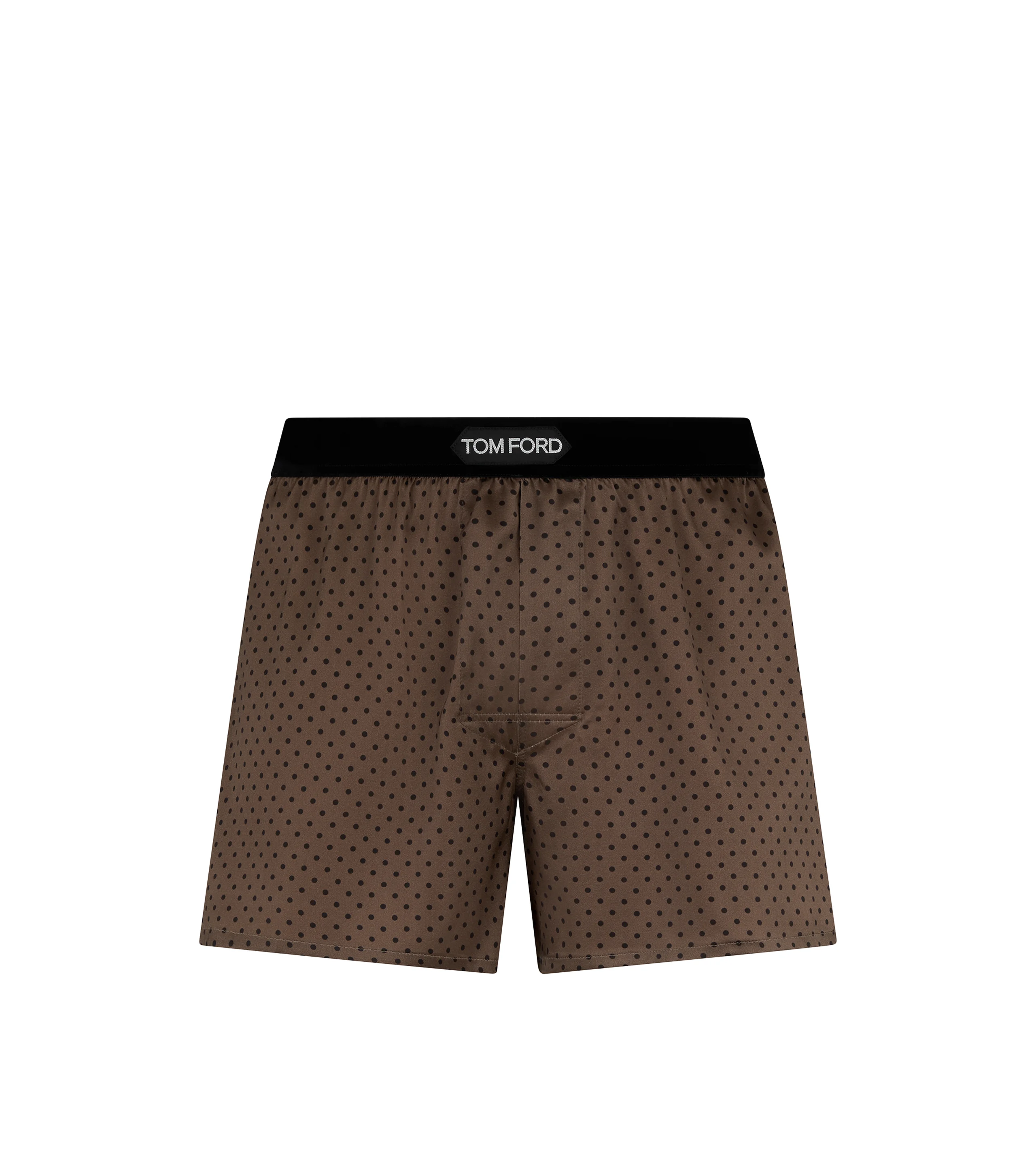 MICRODOT PRINT SILK BOXERS - 1