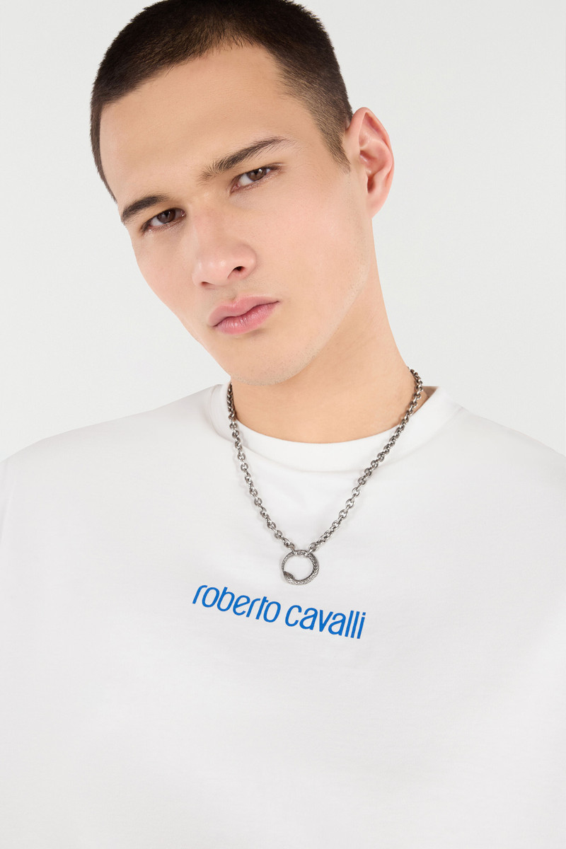 Roberto Cavalli Chain Necklace With Snake outlook