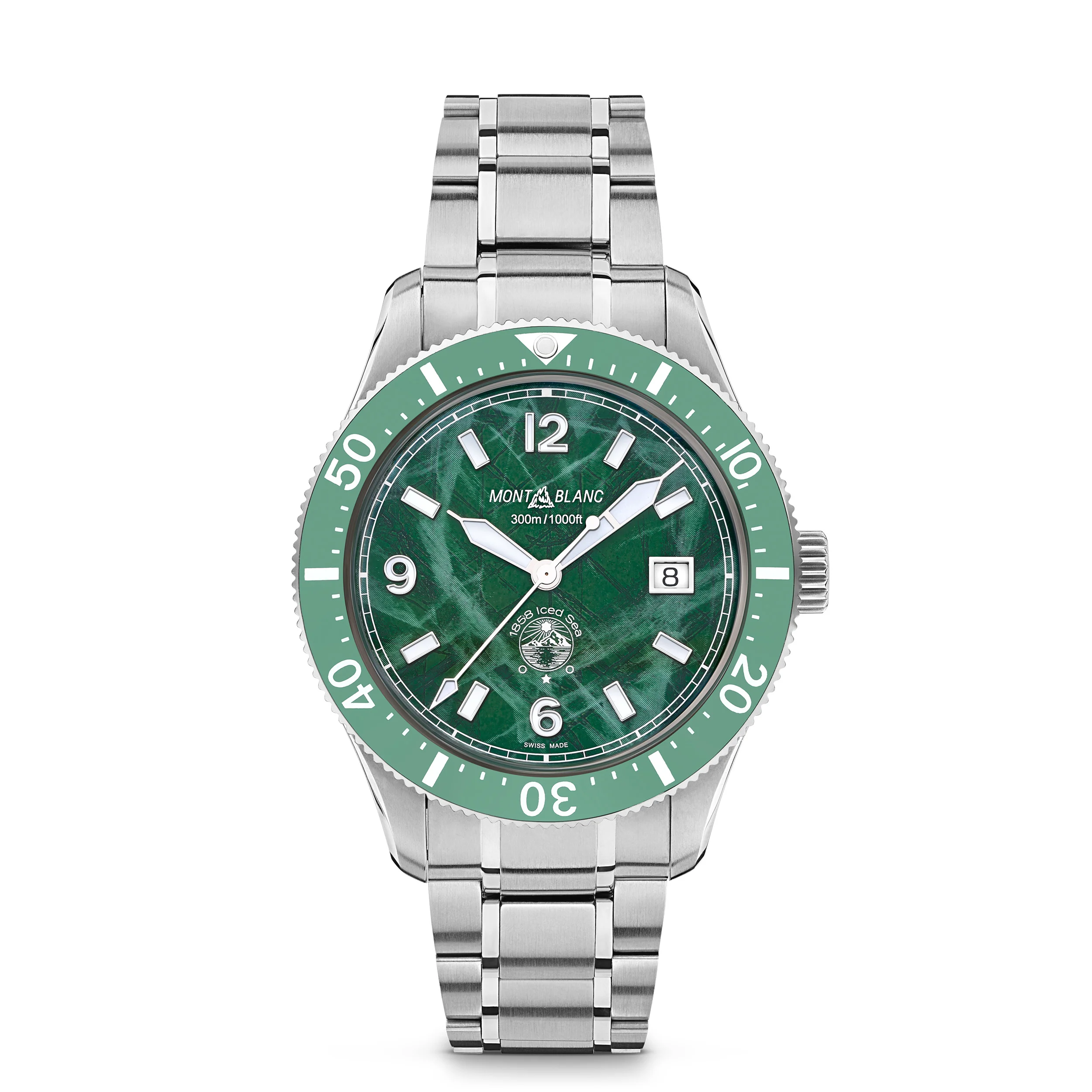 Montblanc 1858 Iced Sea Automatic Date - 1