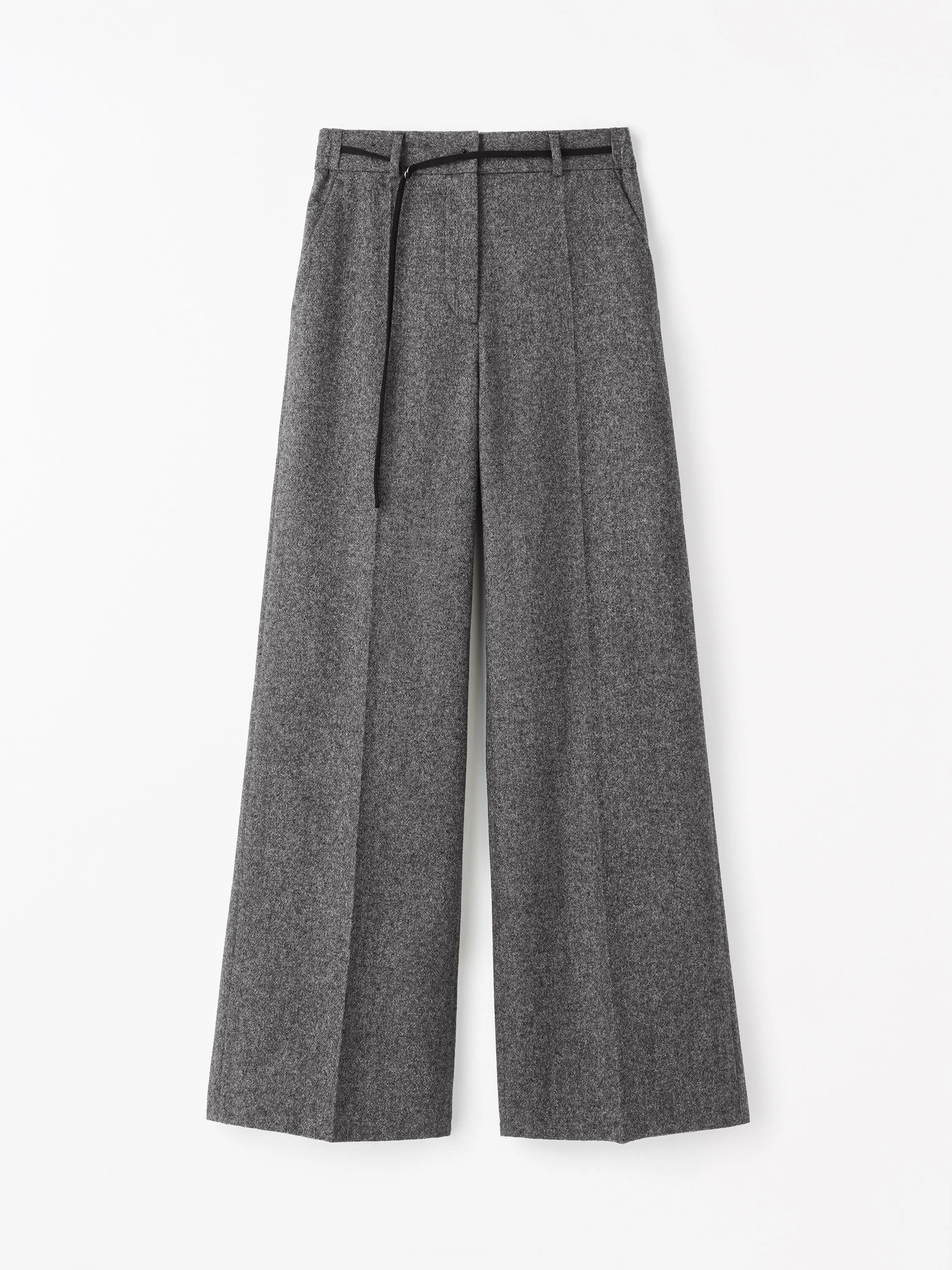Ellis Brushed Wool Trousers - 1