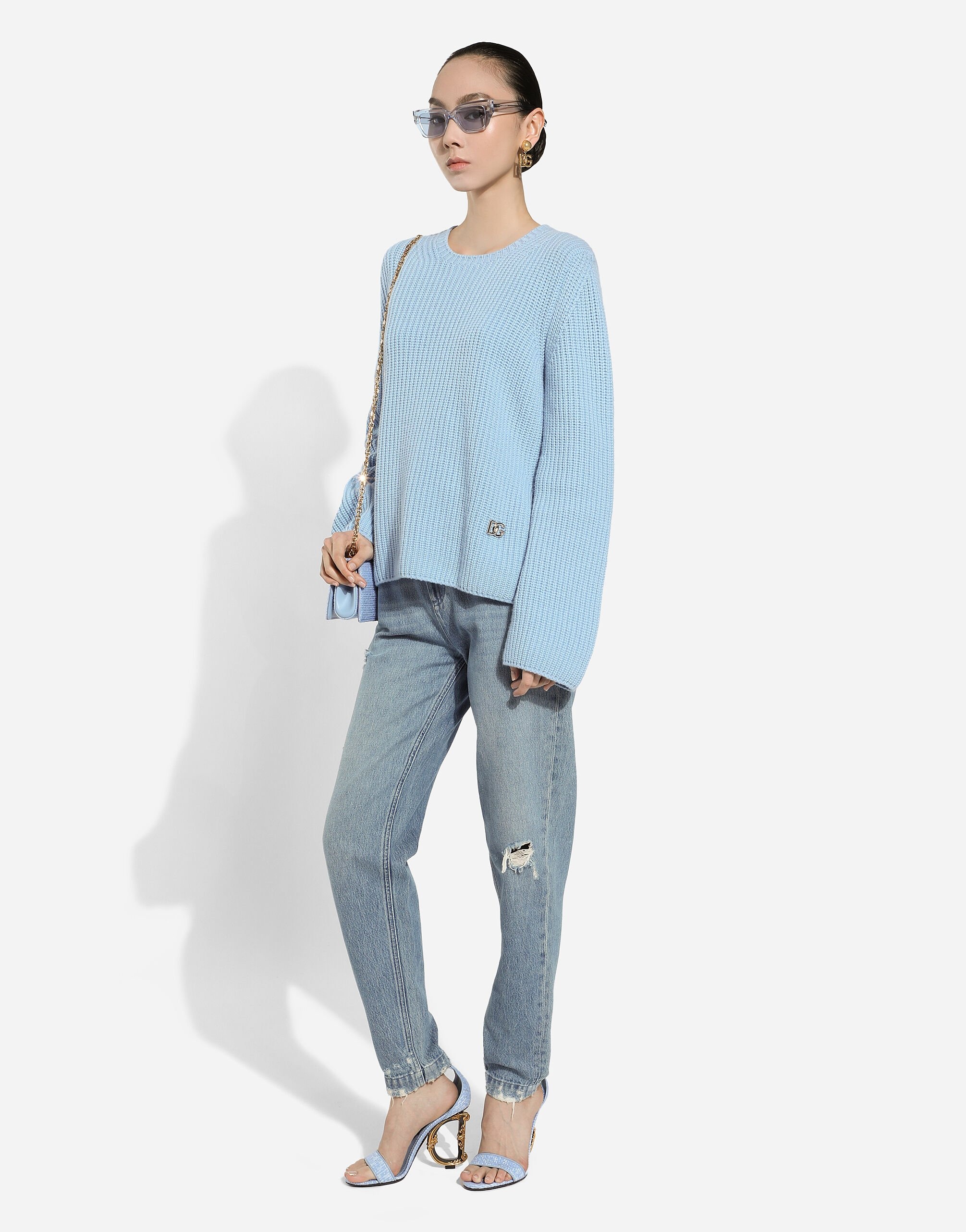 Cotton denim Amber jeans - 5