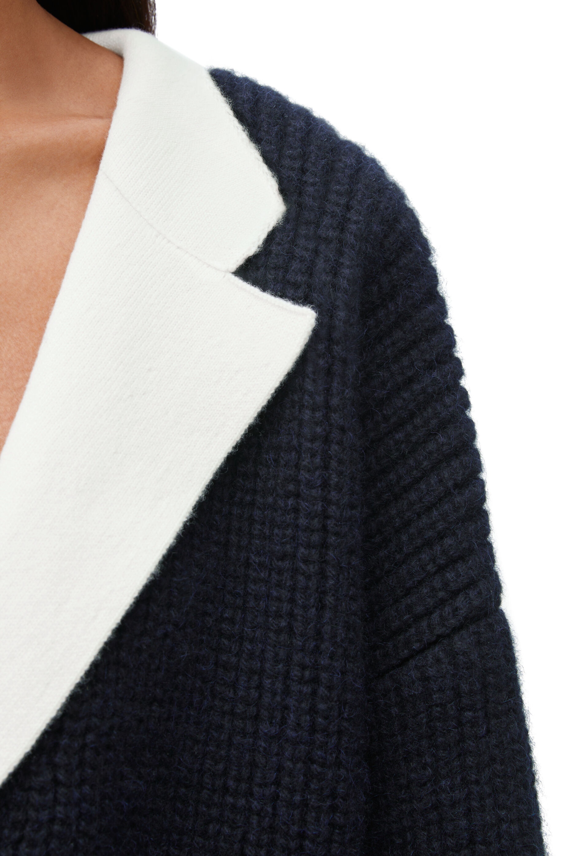Oversized sweater in cashmere and mohair - 4