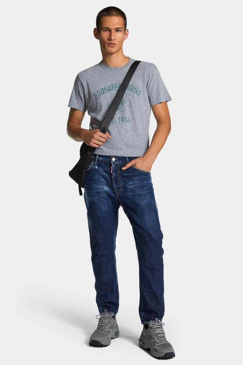 DSQUARED2 DARK PERFECT CLEAN WASH BRO JEANS | REVERSIBLE