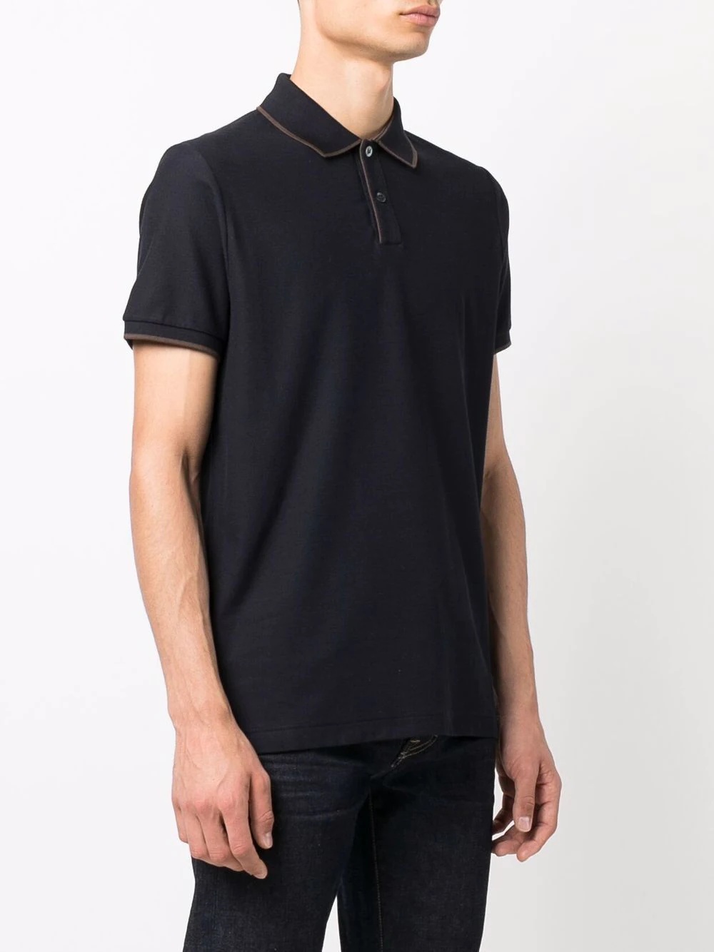 short-sleeved polo shirt - 3