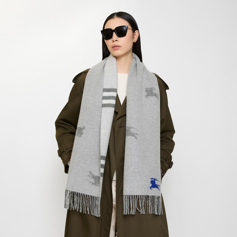 Reversible EKD Check Cashmere Scarf 5